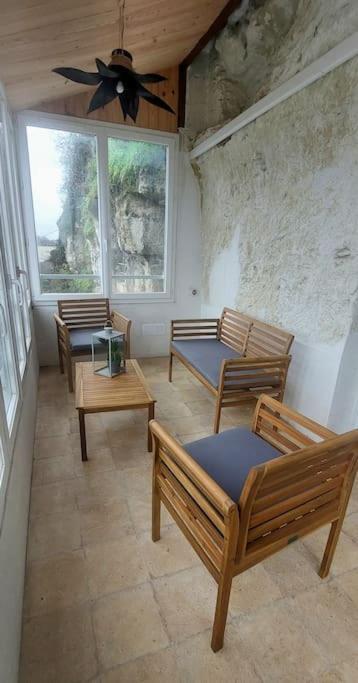 Troglo Entre Caves Et Chateaux Montlouis sur Loire Bagian luar foto