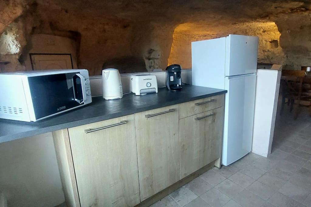 Troglo Entre Caves Et Chateaux Montlouis sur Loire Bagian luar foto