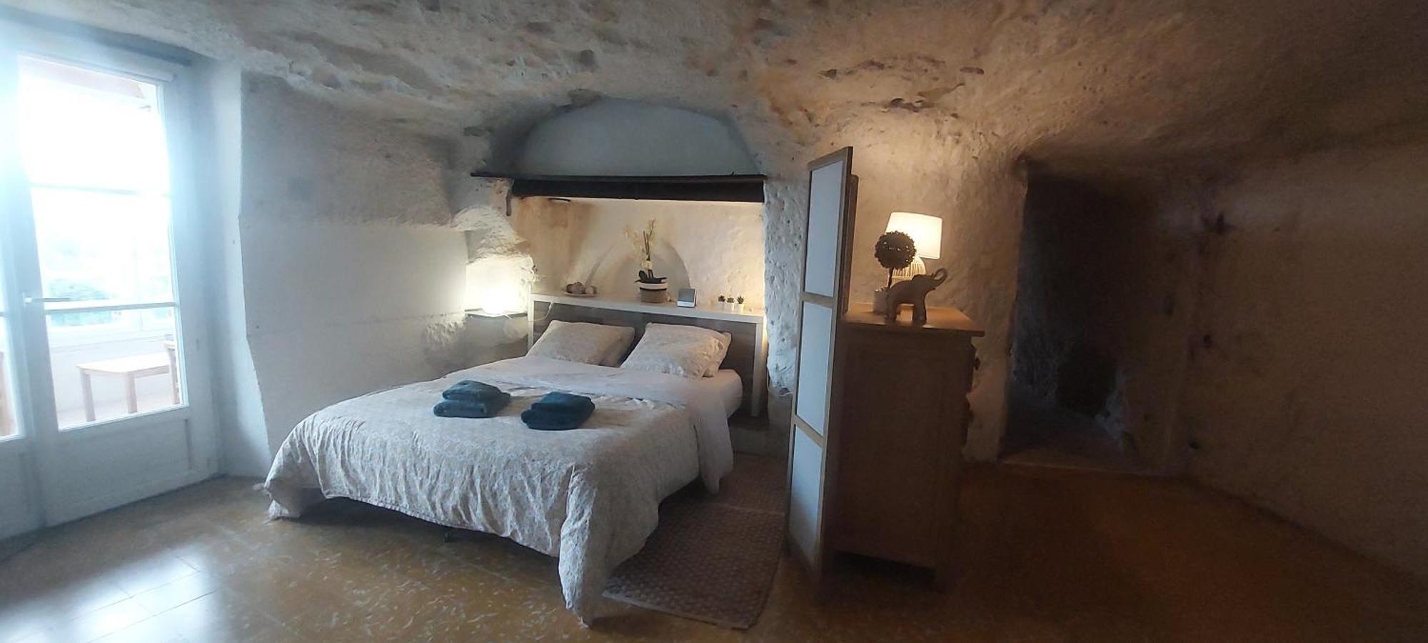Troglo Entre Caves Et Chateaux Montlouis sur Loire Bagian luar foto